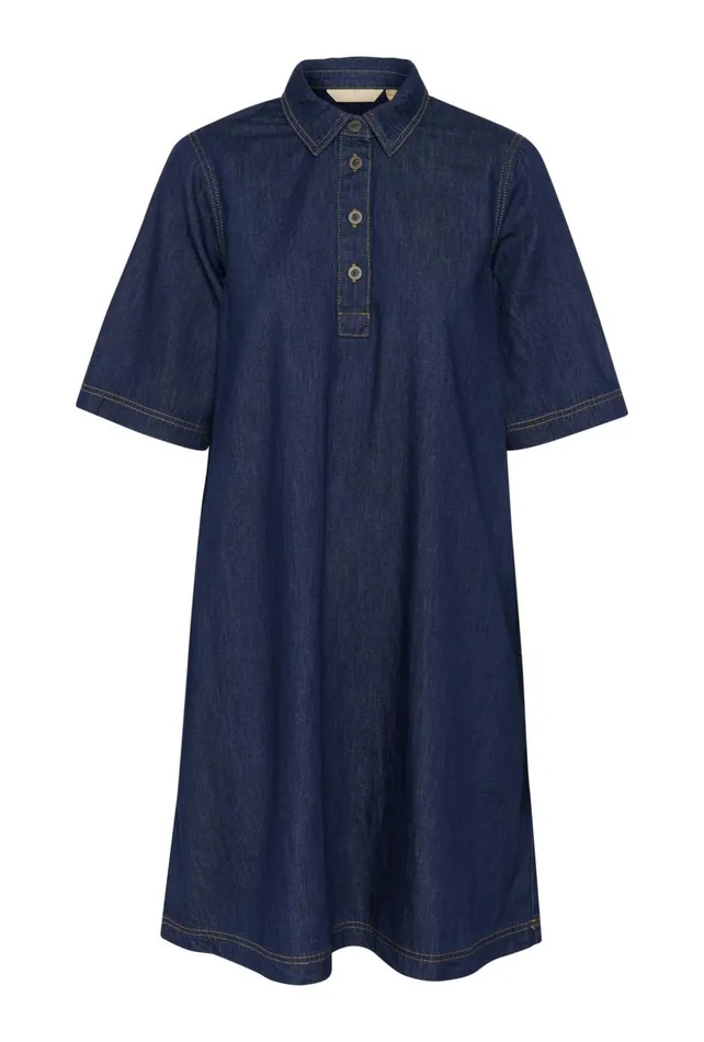 Denim Styles Women CULTURE CUwinnie Denim Dress Rinse Wash