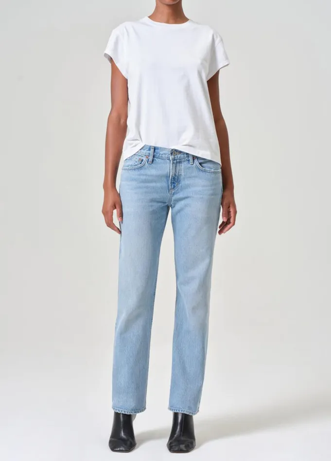 Denim Women Agolde Amber Jean In Intact