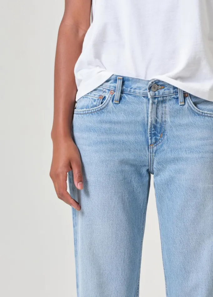 Denim Women Agolde Amber Jean In Intact