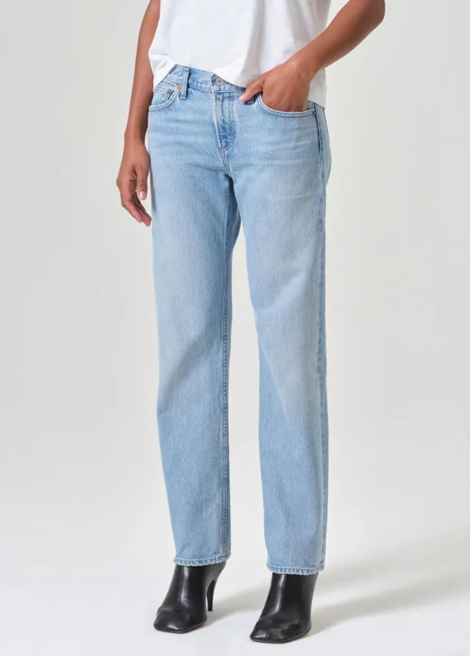 Denim Women Agolde Amber Jean In Intact