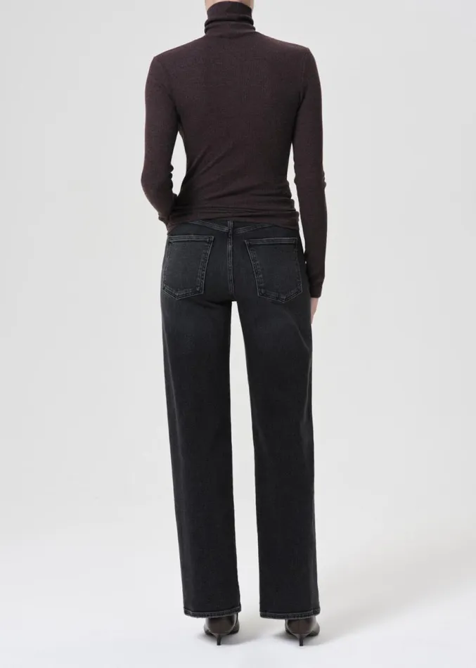 Denim Women Agolde Harper Straight Jean Stretch In Hush