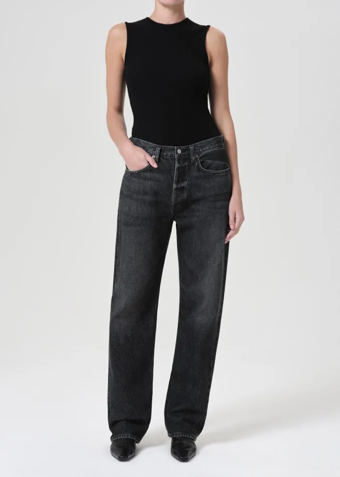 Denim Women Agolde Kelly Jean In Eclipse