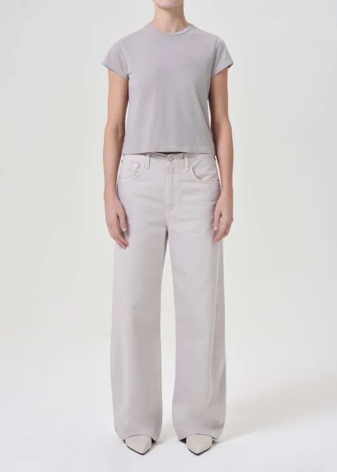Denim Women Agolde Low Curve Jean In Soft Focus