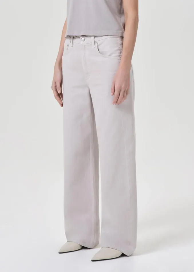 Denim Women Agolde Low Curve Jean In Soft Focus Denim Women Agolde Low Curve Jean In Soft Focus