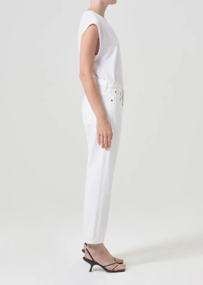 Denim Women Agolde Parker Jean In Milkshake