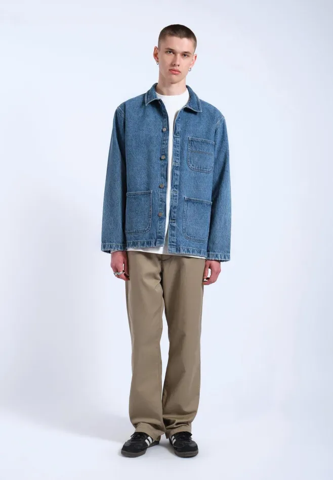 Devon Worker Jacket 8211 Stream Sky Retro Contrast Stream Sky Retro Contrast Women Dr Denim Outerwear