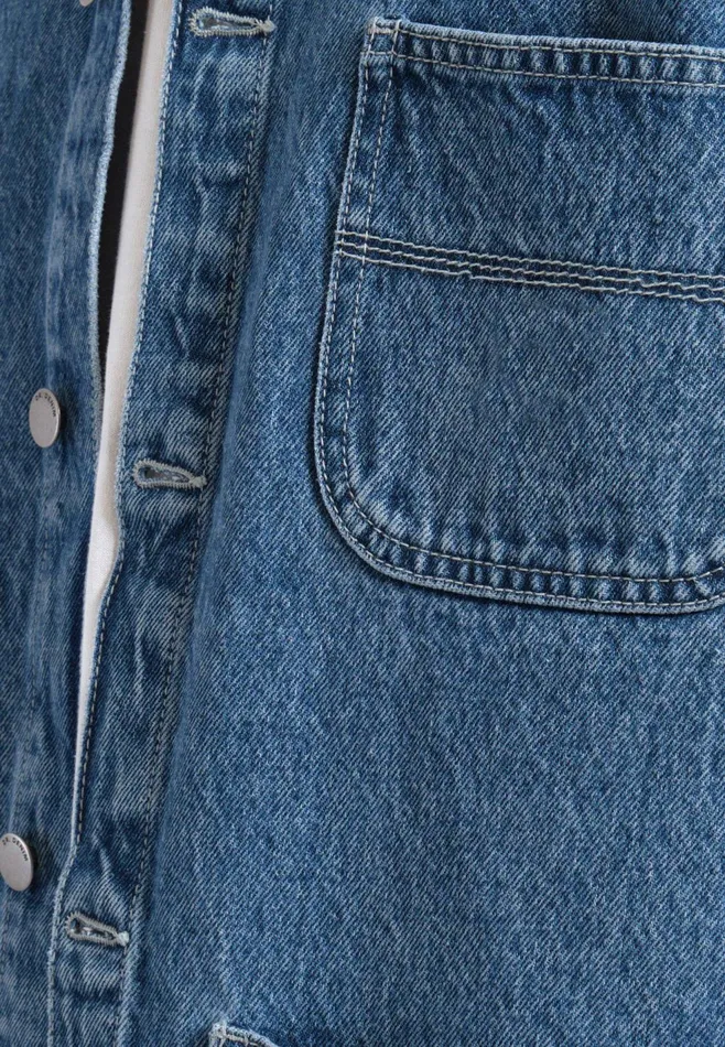 Devon Worker Jacket 8211 Stream Sky Retro Contrast Stream Sky Retro Contrast Women Dr Denim Outerwear
