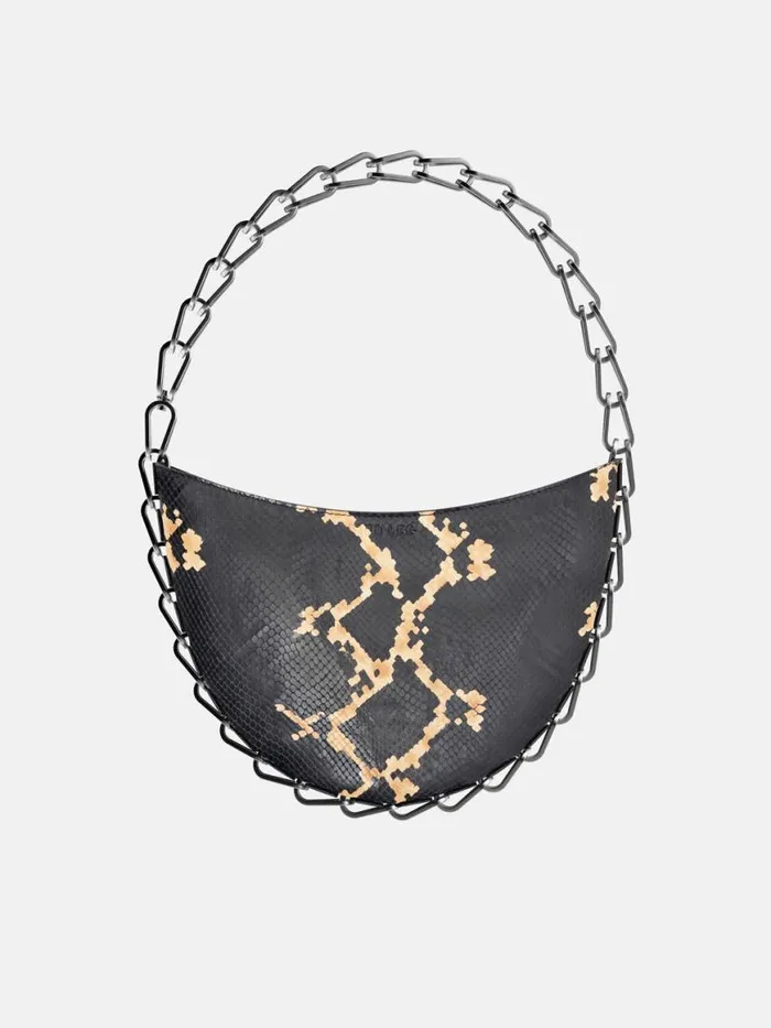 Dion Lee Bags CIRCLE CHAIN BAG Blackdune 8211 Accessories