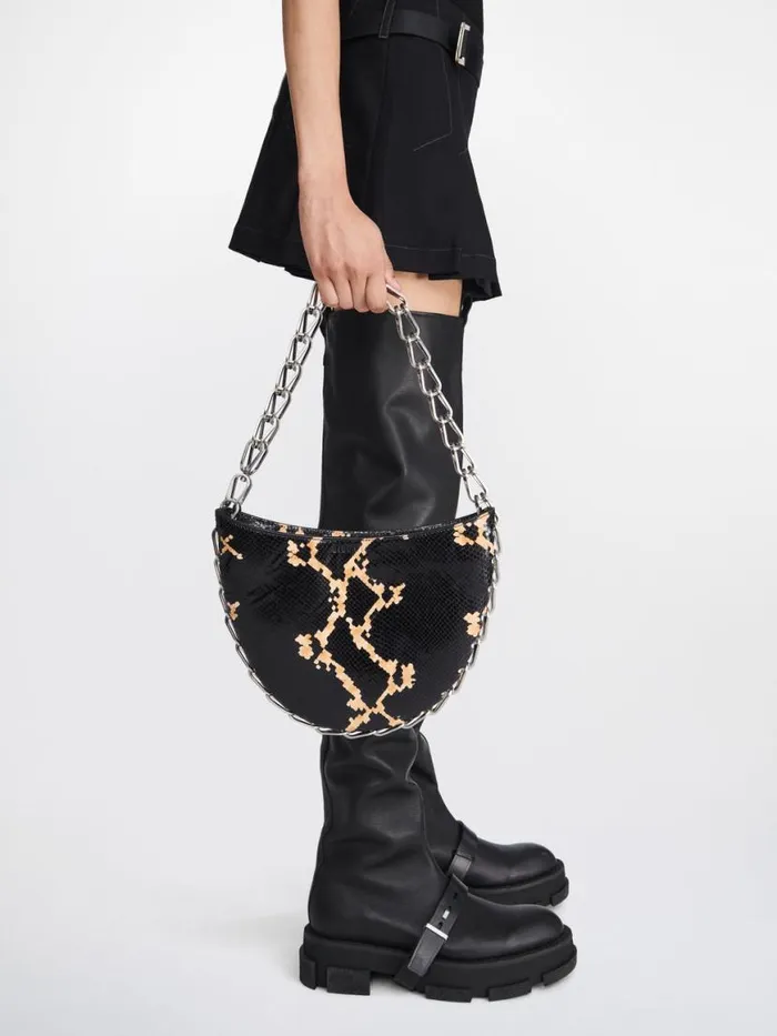 Dion Lee Bags CIRCLE CHAIN BAG Blackdune 8211 Accessories
