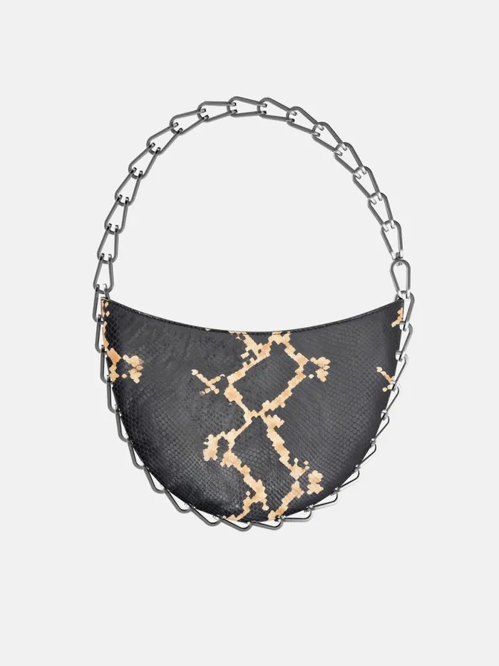 Dion Lee Bags CIRCLE CHAIN BAG Blackdune 8211 Accessories