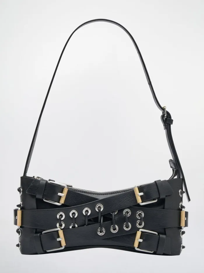 Dion Lee Bags HARNESS BONDAGE BAG Black 8211 Accessories