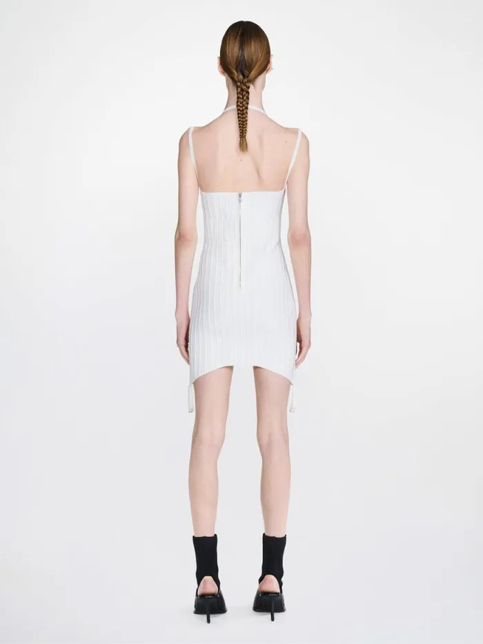 Dion Lee Dresses VENTRAL COMPACT CORSET MINI DRESS Ivory 8211 Shop