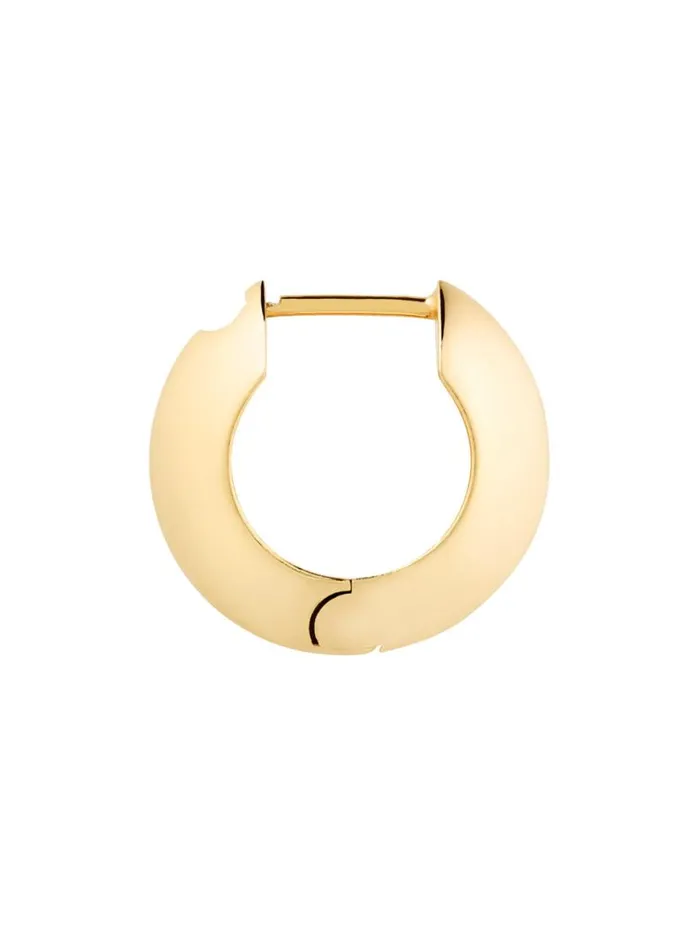 Dion Lee Jewellery TRIANGLE LARGE PROFILE HOOP EARRING Gold 8211 Accessories