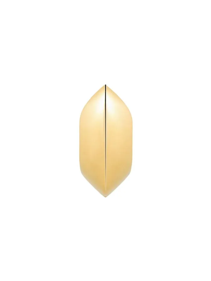 Dion Lee Jewellery TRIANGLE LARGE PROFILE HOOP EARRING Gold 8211 Accessories