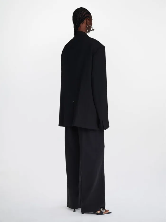 Dion Lee Outerwear OVERSIZED DOUBLE BREASTED JACKET Black 8211 UnisexShop Dion Lee Outerwear OVERSIZED DOUBLE BREASTED JACKET Black 8211 UnisexShop