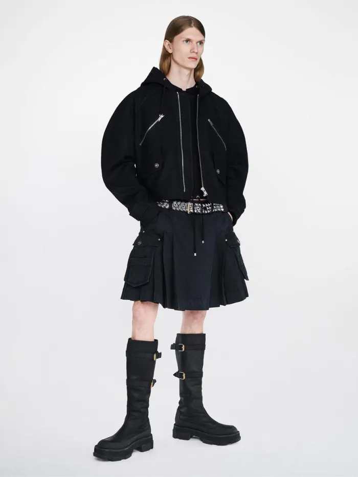 Dion Lee Outerwear ZIP UP JACKET Black 8211 UnisexShop