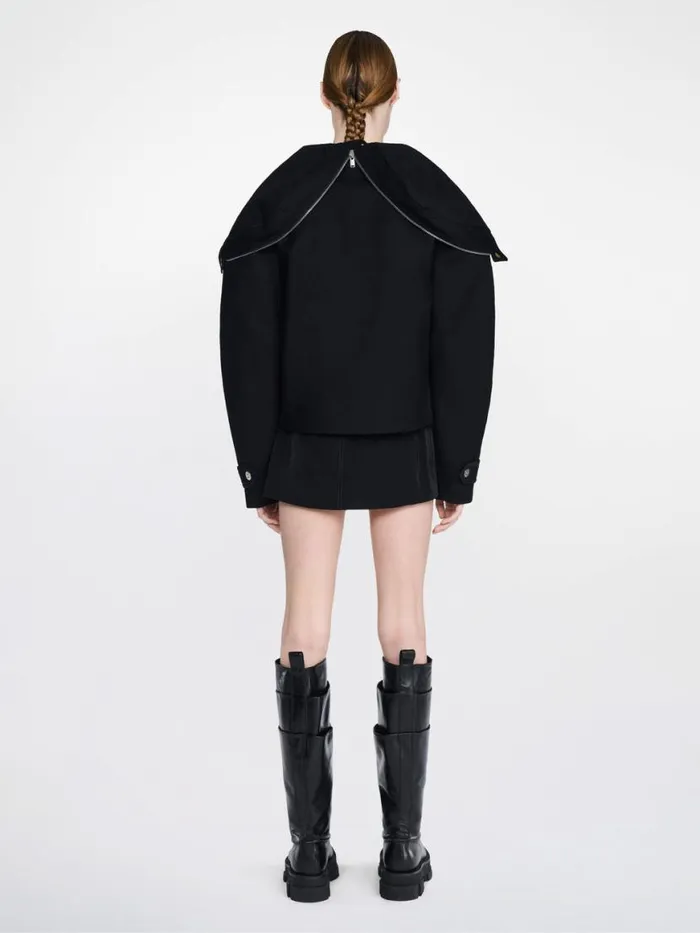 Dion Lee Outerwear ZIP UP JACKET Black 8211 UnisexShop