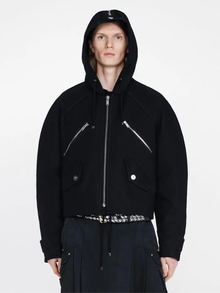 Dion Lee Outerwear ZIP UP JACKET Black 8211 UnisexShop