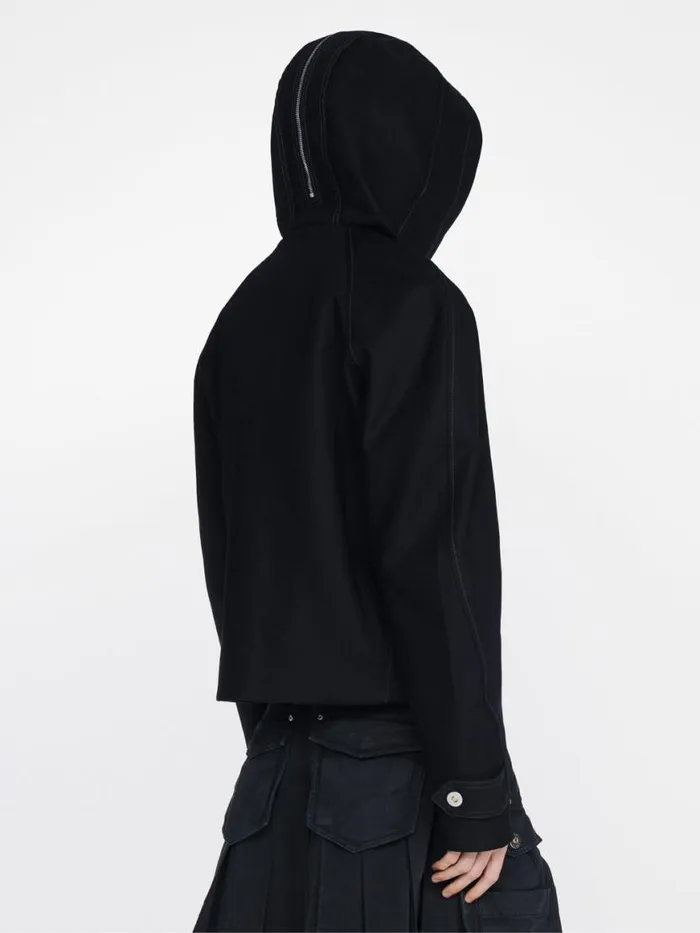 Dion Lee Outerwear ZIP UP JACKET Black 8211 UnisexShop