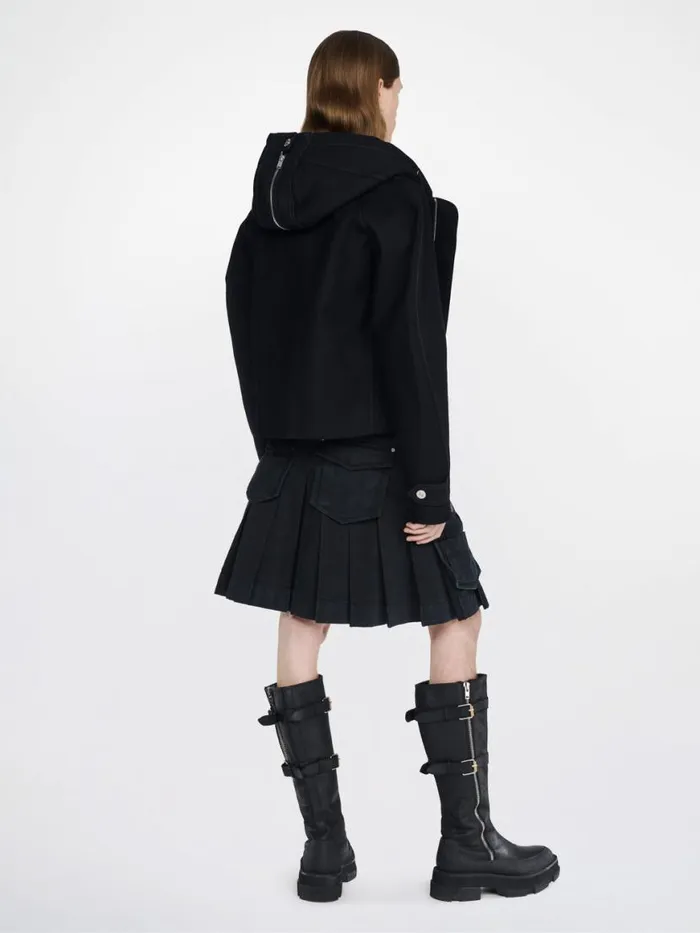 Dion Lee Outerwear ZIP UP JACKET Black 8211 UnisexShop