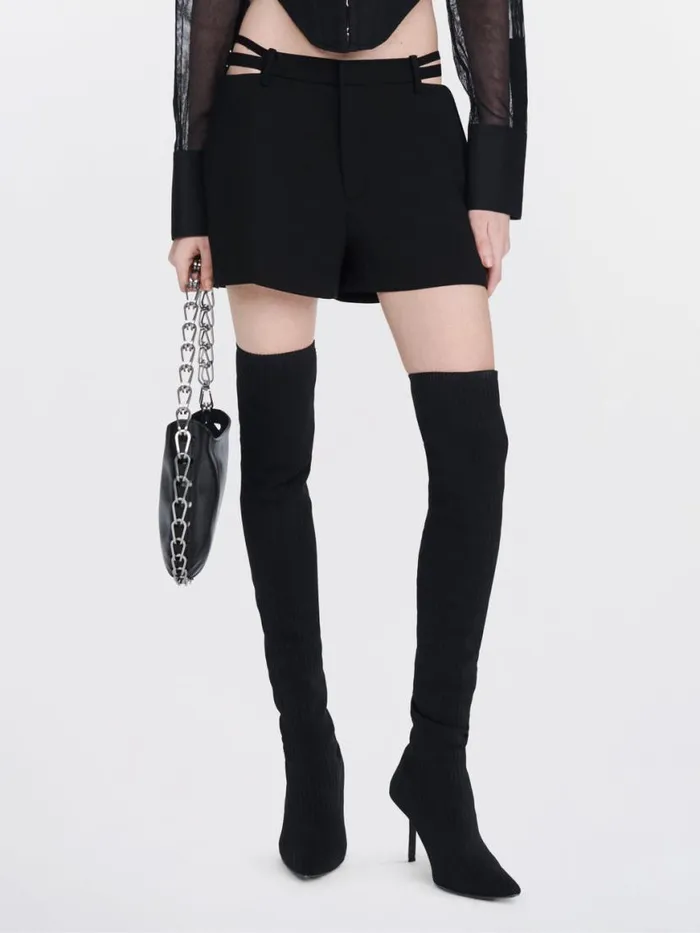 Dion Lee Pants LINGERIE SHORT Black 8211 UnisexShop