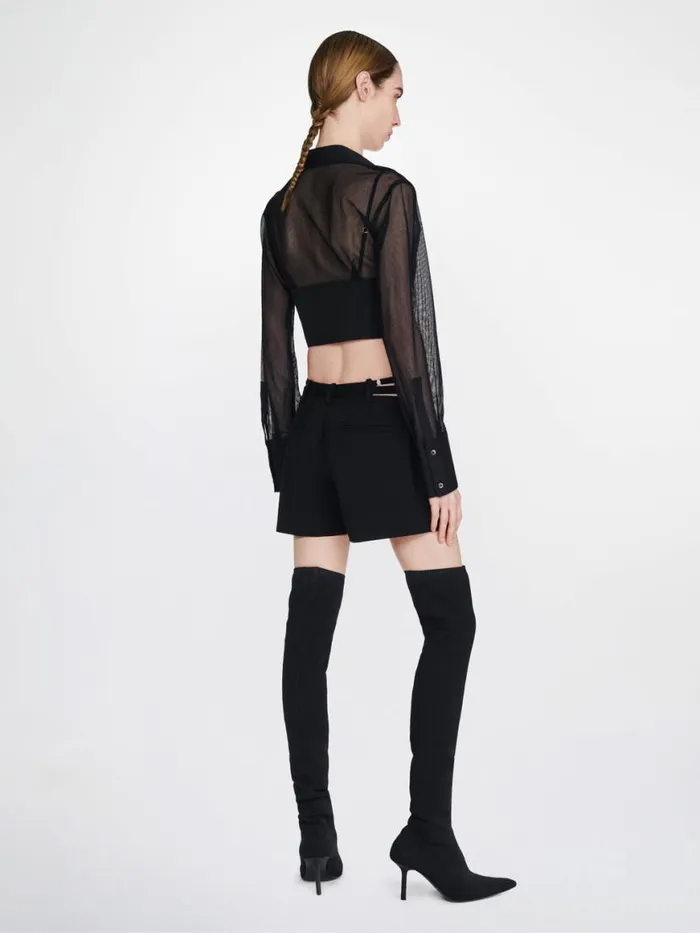 Dion Lee Pants LINGERIE SHORT Black 8211 UnisexShop