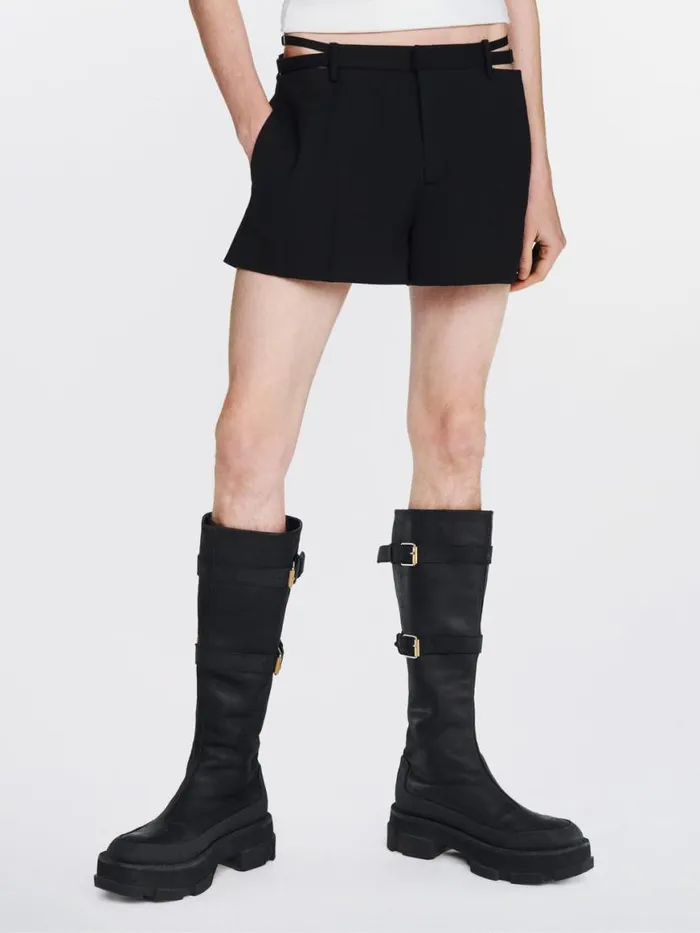 Dion Lee Pants LINGERIE SHORT Black 8211 UnisexShop