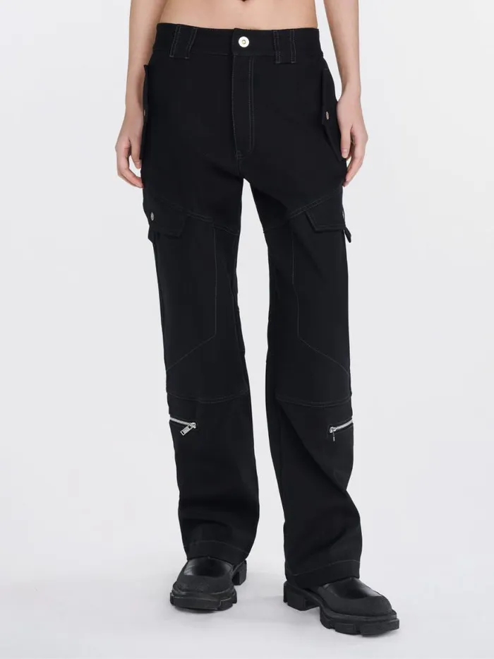 Dion Lee Pants TACTICAL CARGO PANT Black 8211 Shop