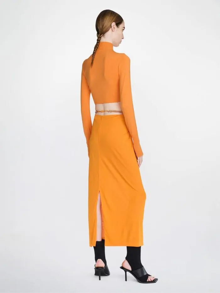 Dion Lee Skirts BARBALL ROPE SKIRT Citrine 8211 Shop