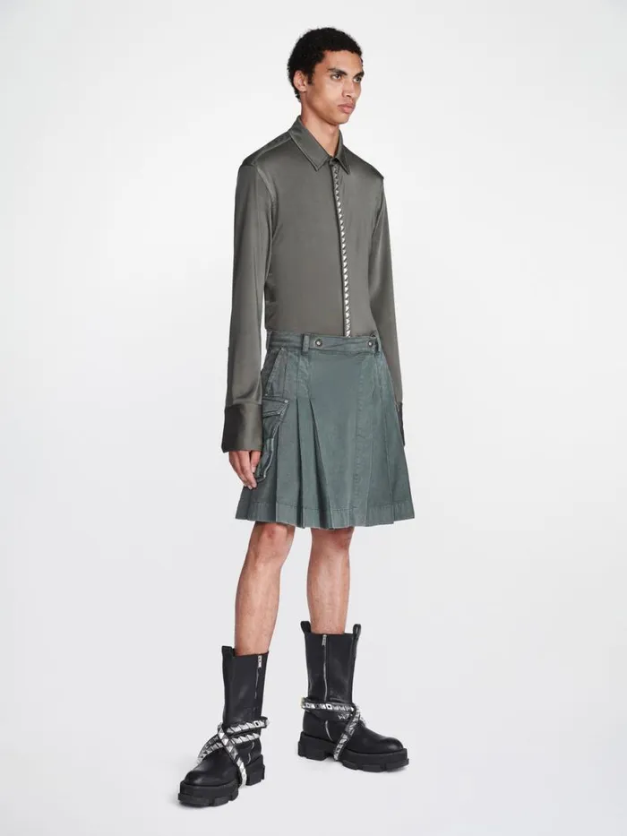 Dion Lee Skirts CARGO KILT Washed Mercury 8211 Shop