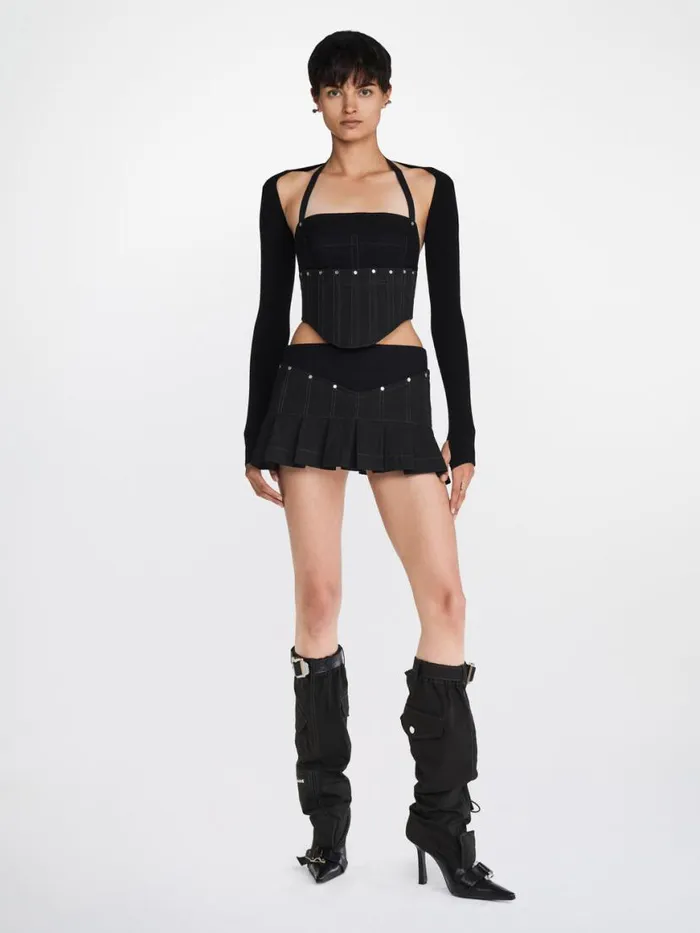 Dion Lee Skirts WRENCH POCKET SKIRT Black 8211 Shop