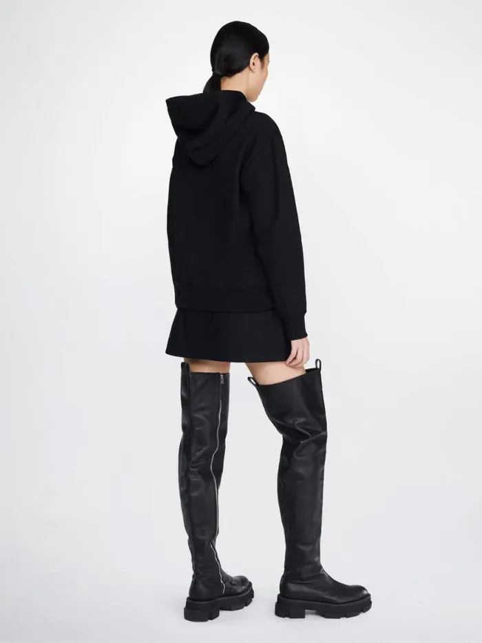 Dion Lee Tops RIVET HOODIE Black 8211 UnisexShop