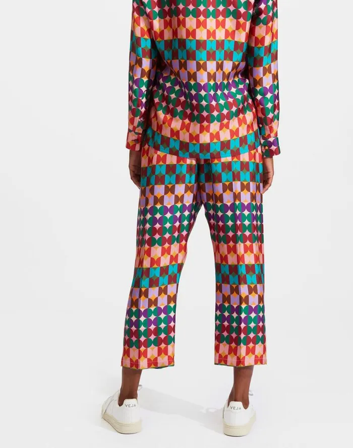 Drawstrings Pants Mezzaluna Rainbow Women La Double J Shorts and Pants Drawstrings Pants Mezzaluna Rainbow Women La Double J Shorts and Pants