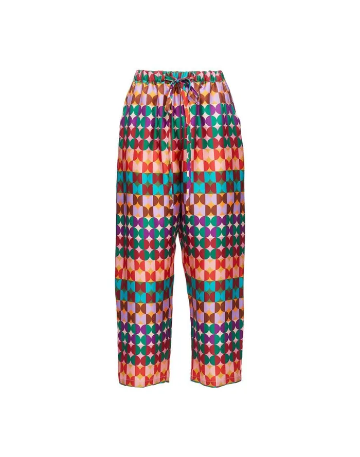 Drawstrings Pants Mezzaluna Rainbow Women La Double J Shorts and Pants Drawstrings Pants Mezzaluna Rainbow Women La Double J Shorts and Pants