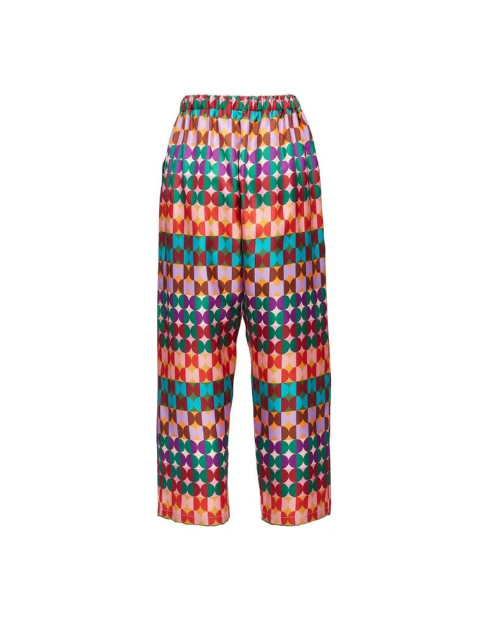 Drawstrings Pants Mezzaluna Rainbow Women La Double J Shorts and Pants Drawstrings Pants Mezzaluna Rainbow Women La Double J Shorts and Pants