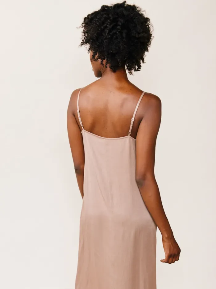 Dresses and Jumpsuits Able Women Pepper Midi Slip Dress Mushroom