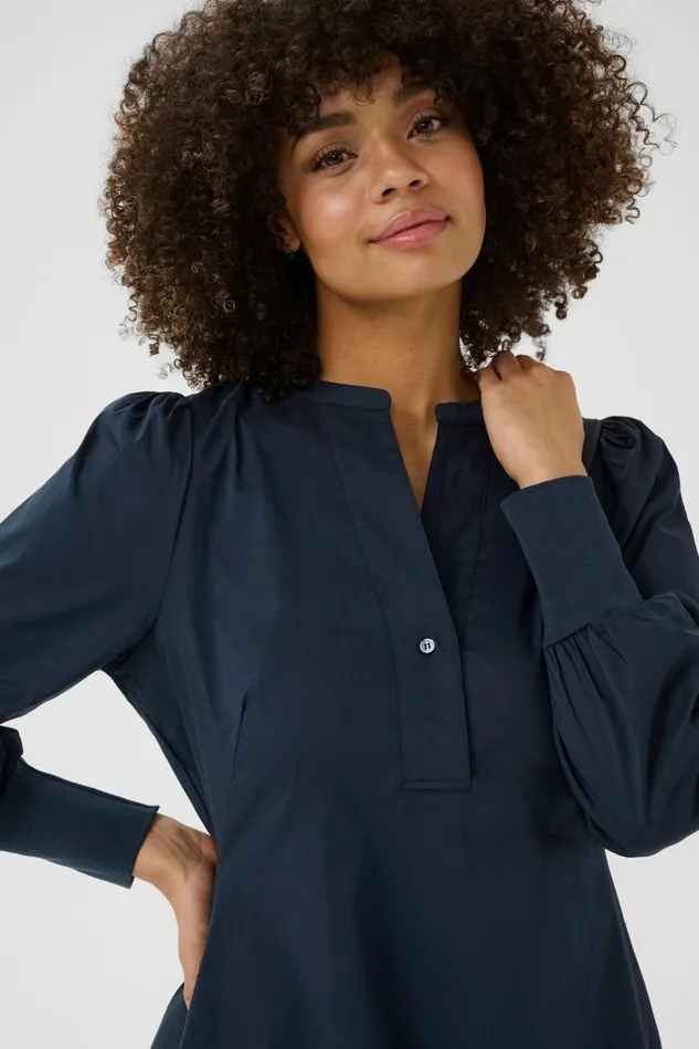 Dresses Women CULTURE CUantoinett Dress Blue Iris