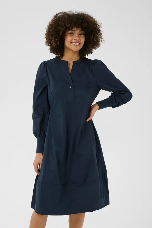 Dresses Women CULTURE CUantoinett Dress Blue Iris