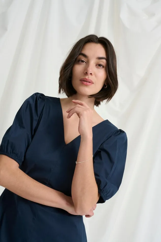 Dresses Women CULTURE CUantoinett Dress Blue Iris
