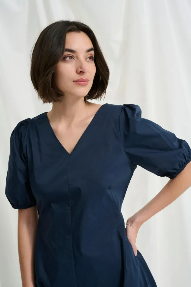 Dresses Women CULTURE CUantoinett Dress Blue Iris