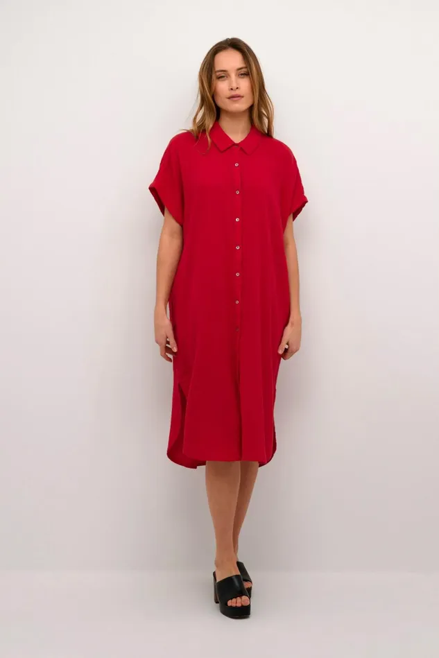 Dresses Women CULTURE CUelina Dress Racing Red