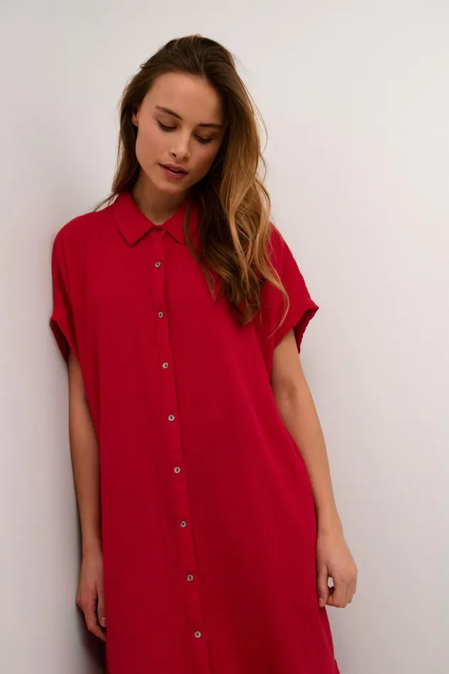 Dresses Women CULTURE CUelina Dress Racing Red