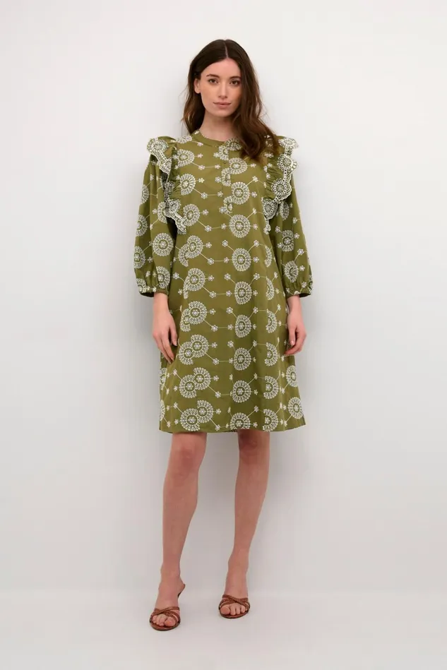 Dresses Women CULTURE CUisa Dress Burnt Olive