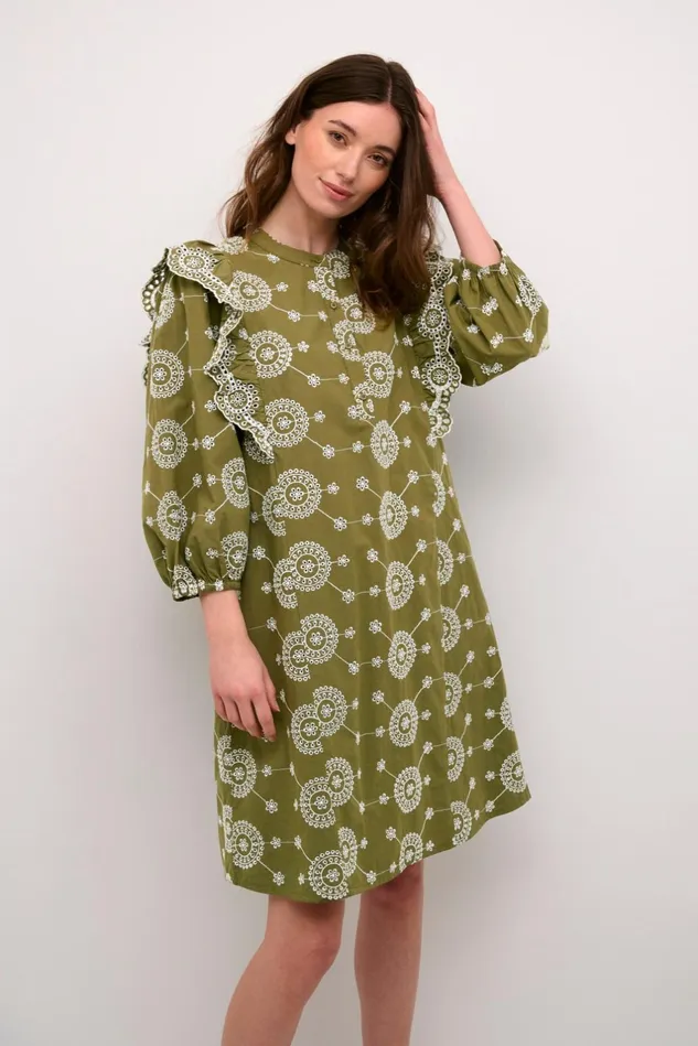 Dresses Women CULTURE CUisa Dress Burnt Olive