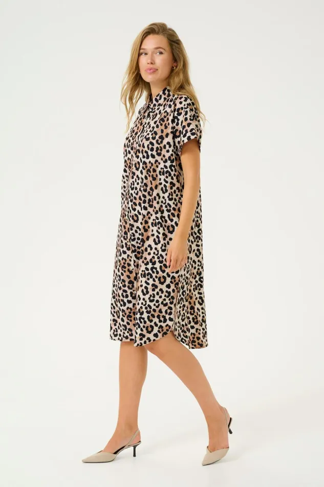 Dresses Women CULTURE CUmoana Dress Leopard