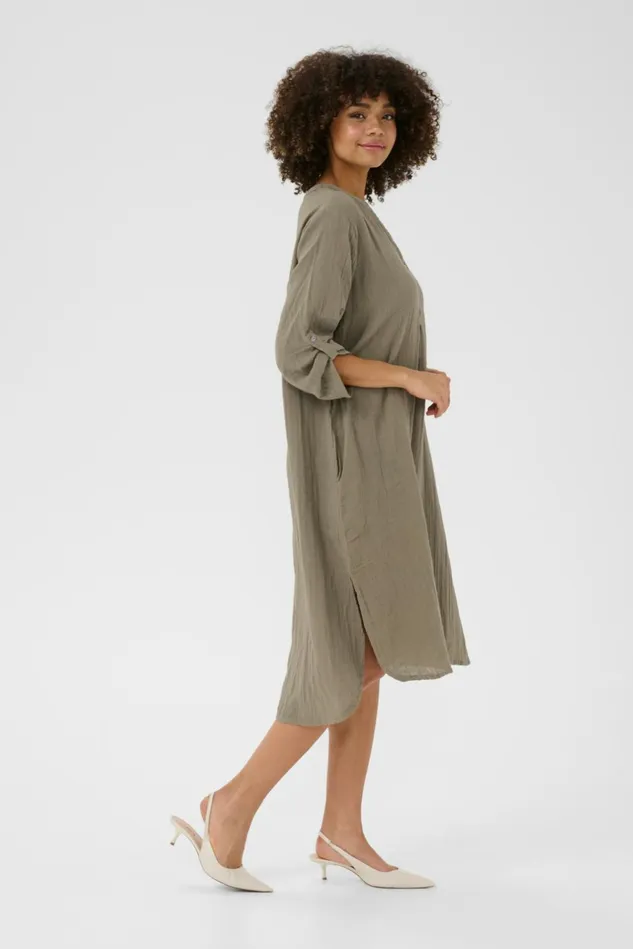Dresses Women CULTURE CUmyra Dress Dusky Green