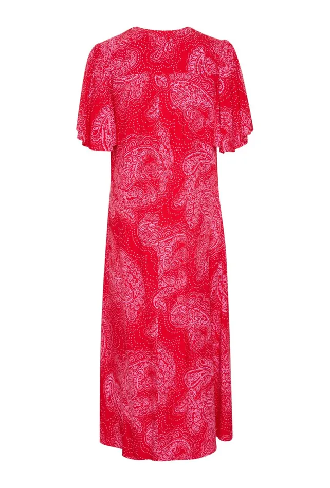 Dresses Women CULTURE CUpolly Dress Redpink Paisley