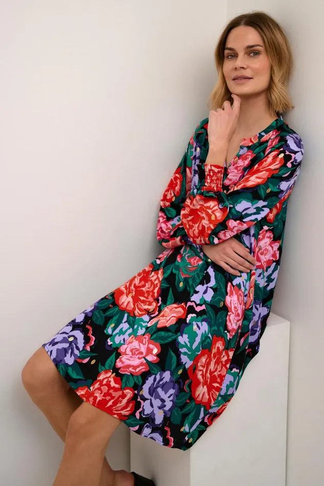 Dresses Women CULTURE CUvirna Dress Violet Tulip