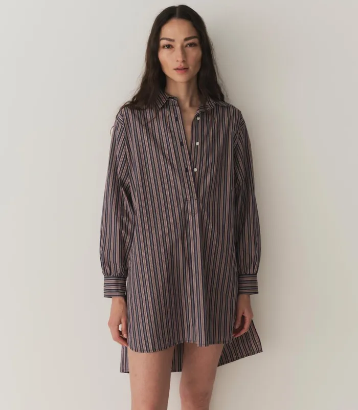 Dresses Women DEN Jora Dress San Marino Stripe Dresses Women DEN Jora Dress San Marino Stripe
