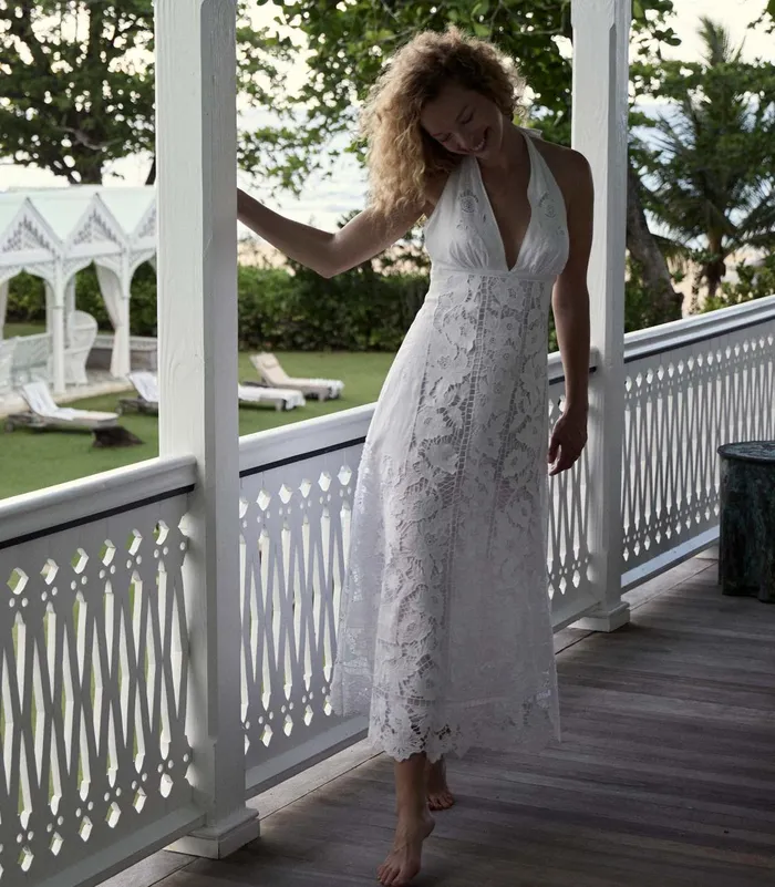 Dresses Women DEN Mariza Dress Salt Dresses Women DEN Mariza Dress Salt